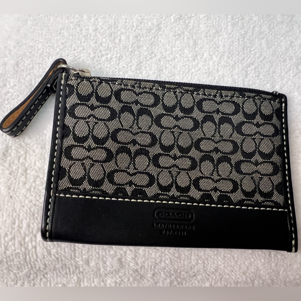 Coach Card Case - black